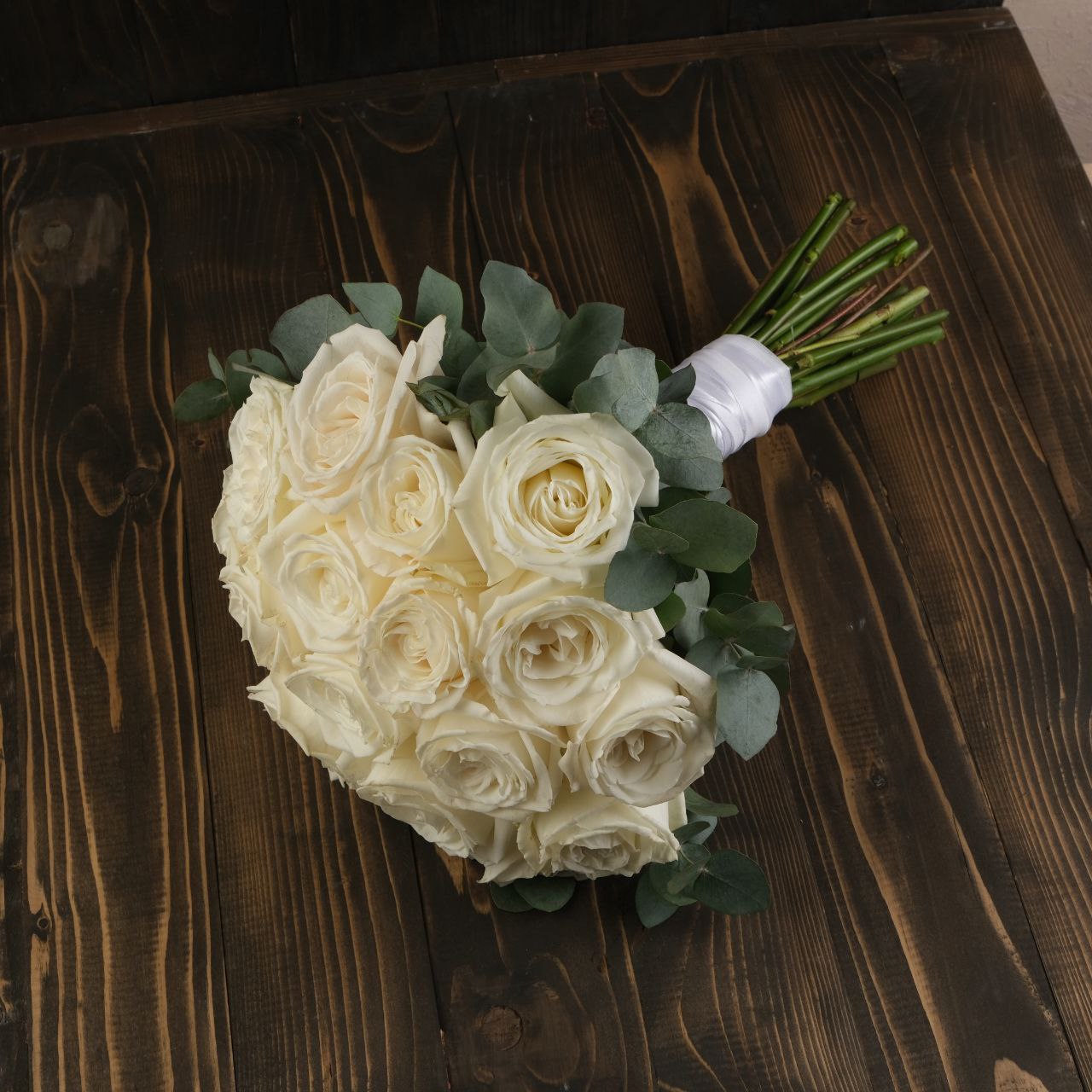 Wedding Bouquet | White Roses