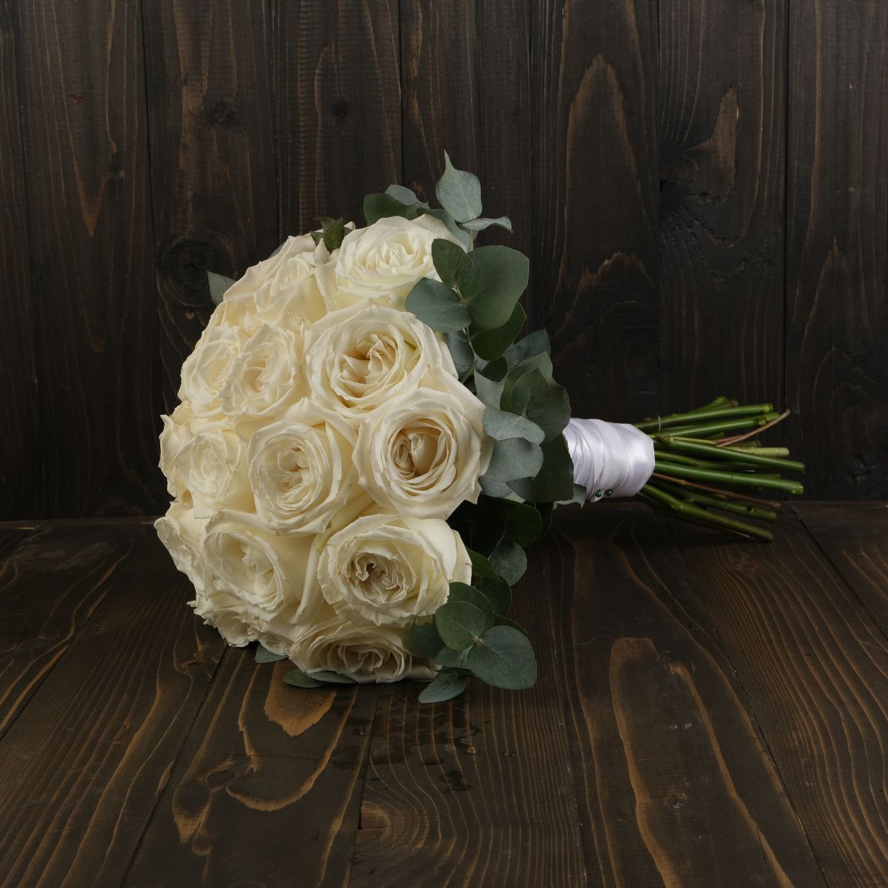 Wedding Bouquet | White Roses